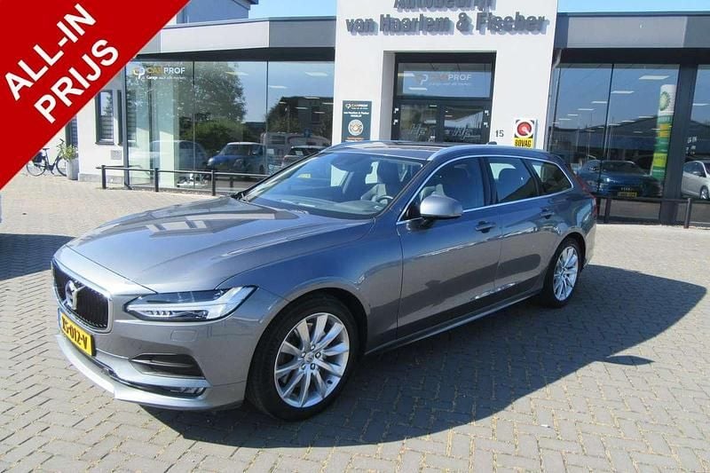 Grijs Gebruikt 2019 Volvo V90 Momentum Stationwagen | € 24.990 (Goede deal) - Afbeelding 1/4