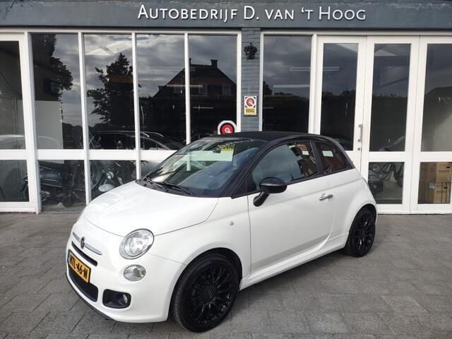 Wit, andere lak Gebruikt 2014 Fiat 500 S Cabriolet | € 7.950 (Eerlijke prijs) - Afbeelding 1/4