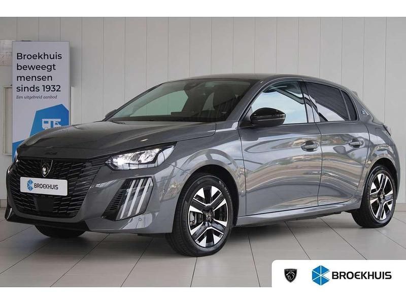 Grijs Gebruikt 2024 Peugeot e-208 Allure Hatchback | € 23.450 (Iets duurder) - Afbeelding 1/4
