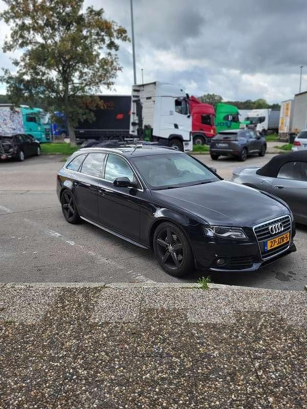 Zwart Gebruikt 2009 Audi A4 Stationwagen | € 4.500 (Super prijs) - Afbeelding 1/4