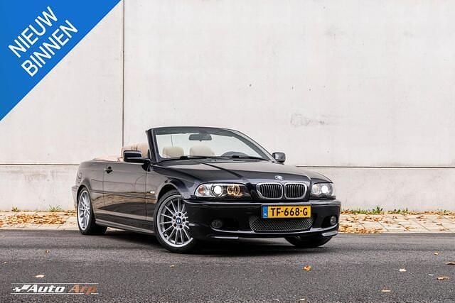 Zwart Gebruikt 2002 BMW 330 Cabriolet Executive Cabriolet | € 18.950 (Eerlijke prijs) - Afbeelding 1/4