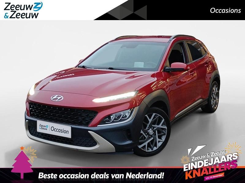 Rood Gebruikt 2022 Hyundai Kona SUV | € 20.950 (Goede deal) - Afbeelding 1/4