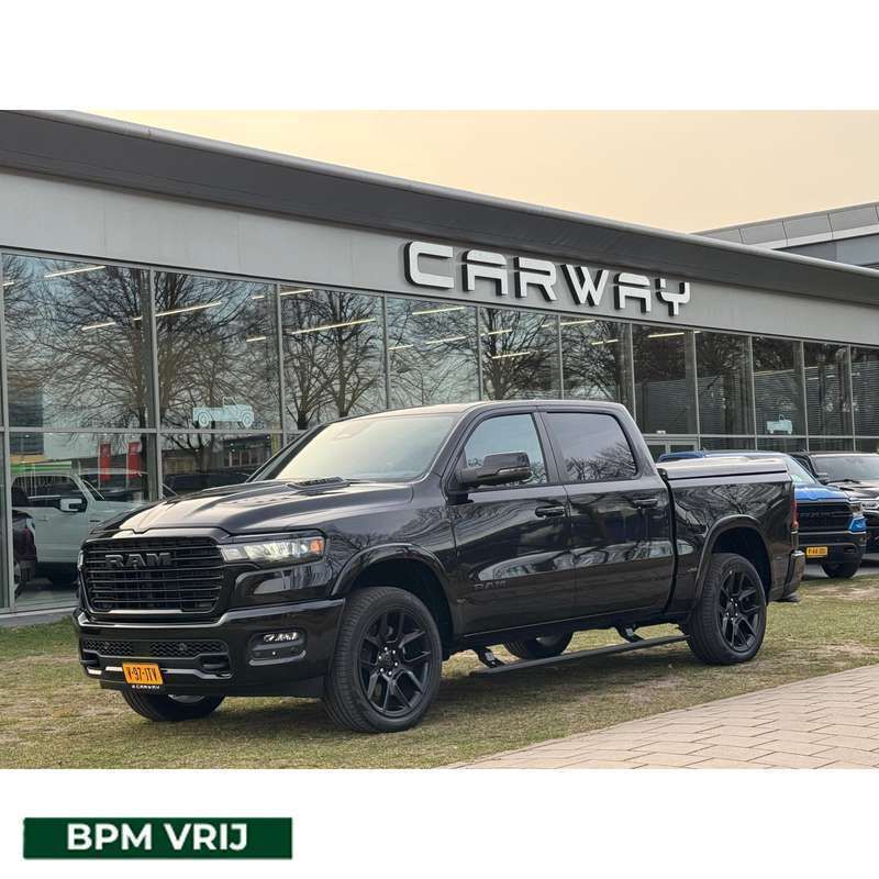 Zwart Nieuw 2024 Dodge Ram Pickup | € 76.900 (Goede deal) - Afbeelding 1/4