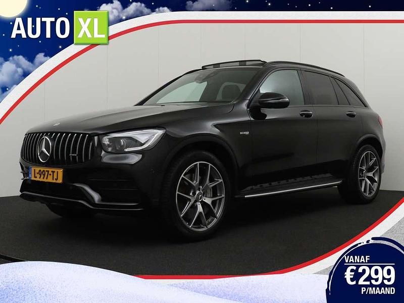 Zwart Gebruikt 2021 Mercedes GLC43 AMG Premium Plus SUV | € 59.940 (Super prijs) - Afbeelding 1/4