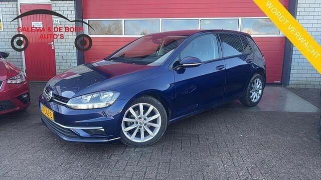 Occasion VW Golf VII Comfortline 110 PK (80 kW) 2018 Blauw Hatchback