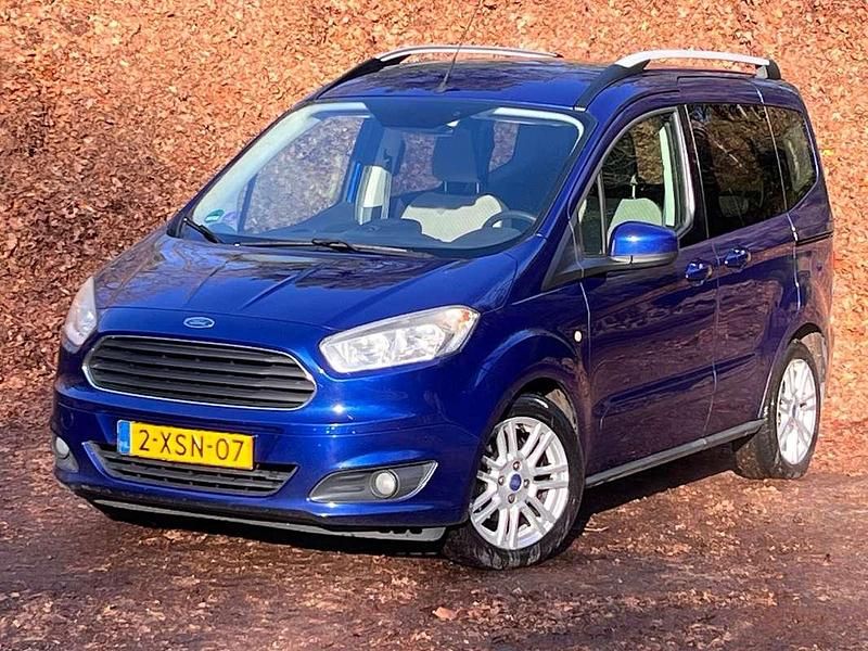Occasion Ford Tourneo Courier Titanium 101 PK (74 kW) 2014 Blauw MPV