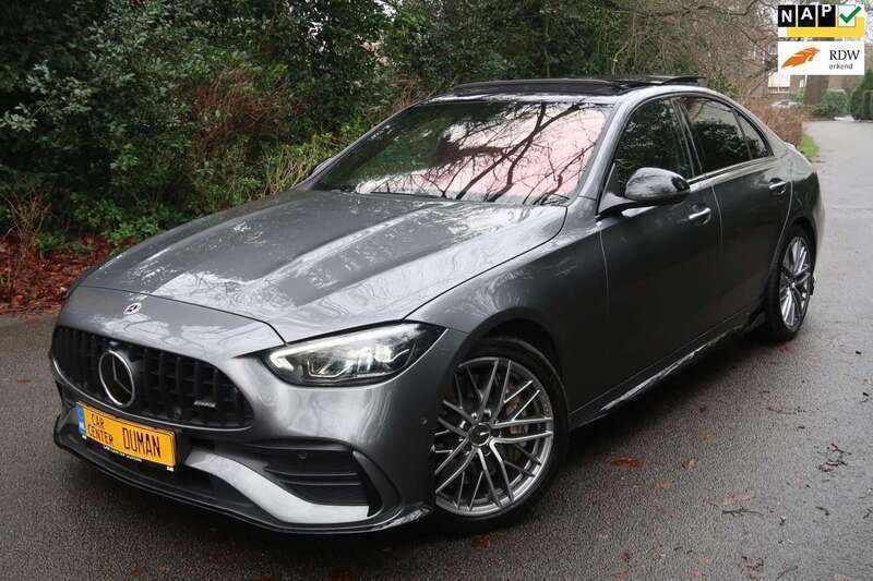 Grijs Gebruikt 2023 Mercedes C43 AMG AMG Sedan | € 73.950 (Super prijs) - Afbeelding 1/4