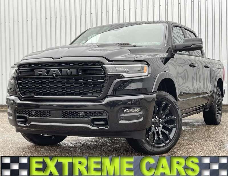 Zwart Nieuw 2024 Dodge Ram Limited Pickup | € 89.950 (Eerlijke prijs) - Afbeelding 1/4