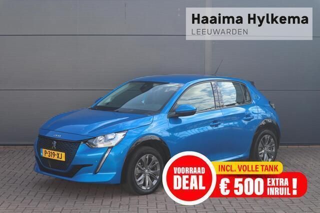 Blauw Gebruikt 2020 Peugeot e-208 Allure Hatchback | € 15.950 (Super prijs) - Afbeelding 1/4
