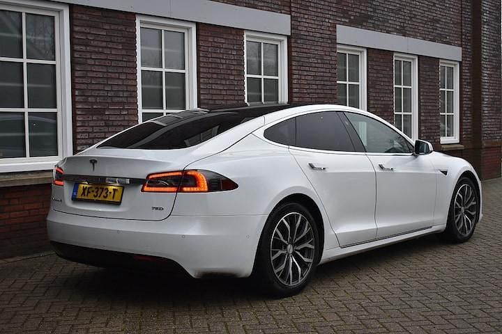 Occasion Tesla Model S 350 kW (476 PK) 2018 Wit Hatchback
