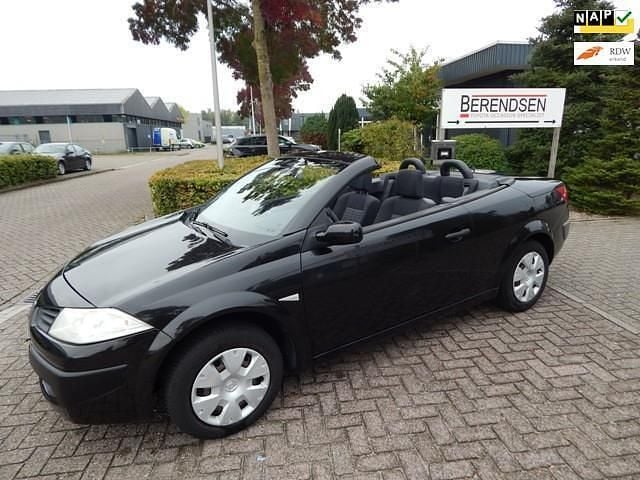 Zwart Occasion 2007 Renault Mégane Cabriolet Authentique Cabriolet | € 1.995 (Eerlijke prijs) - Afbeelding 1/4
