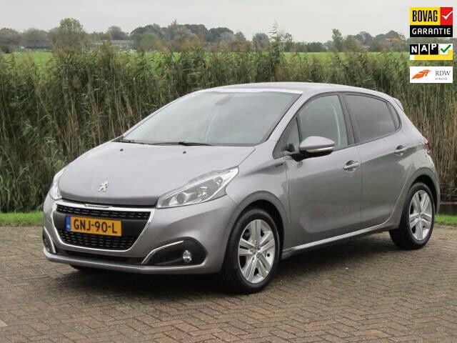 Grijs Gebruikt 2019 Peugeot 208 Allure Hatchback | € 10.250 (Goede deal) - Afbeelding 1/4