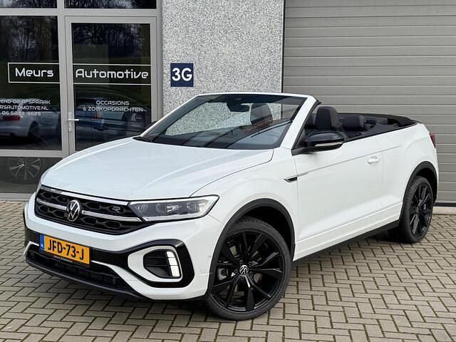 Wit Occasion 2024 VW T-Roc Cabriolet R-line Cabriolet | € 39.990 (Eerlijke prijs) - Afbeelding 1/4
