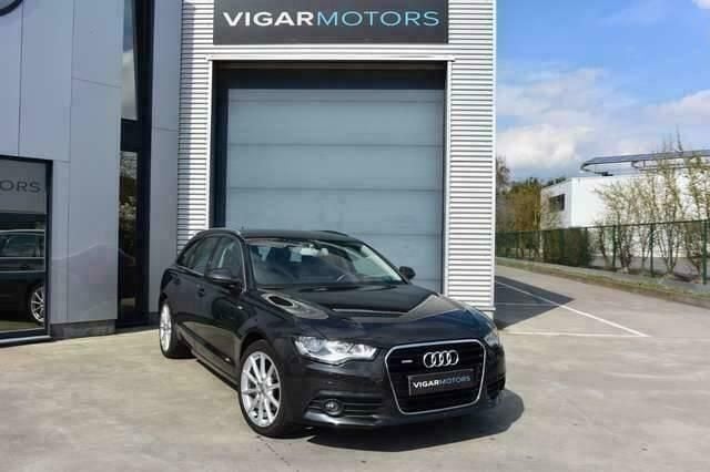 Grijs Gebruikt 2013 Audi A6 S-Line Stationwagen | € 15.400 (Super prijs) - Afbeelding 1/4