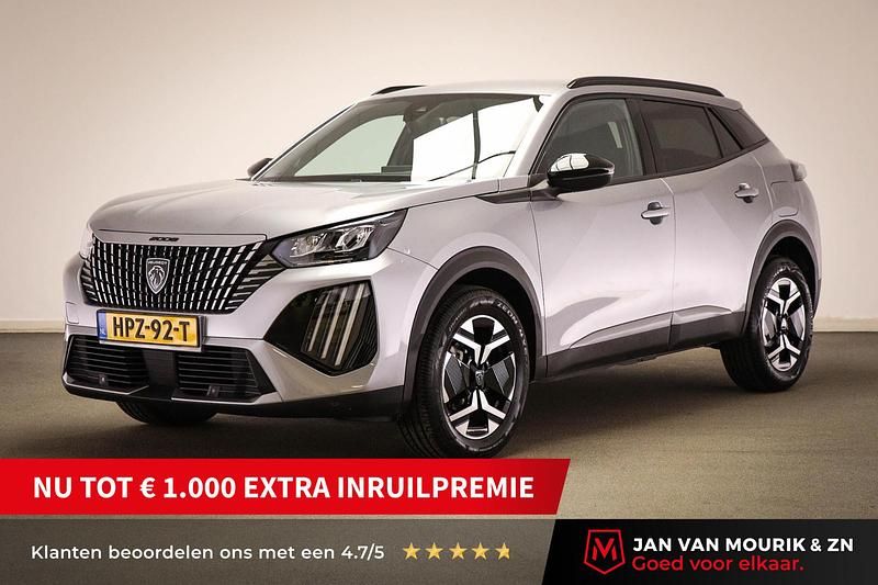 Grijs Gebruikt 2023 Peugeot 2008 Allure SUV | € 23.695 (Eerlijke prijs) - Afbeelding 1/4