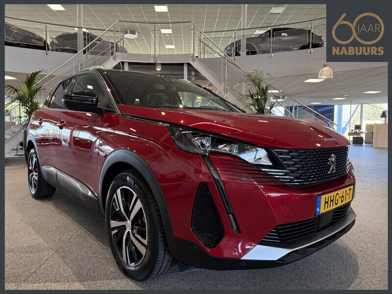 Rood Gebruikt 2022 Peugeot 3008 GTi SUV | € 25.950 (Eerlijke prijs) - Afbeelding 1/4