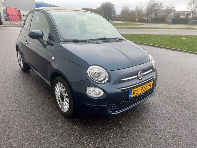 Occasion Fiat 500C Mirror 80 PK (58 kW) 2018 Blauw (metallic) Cabriolet