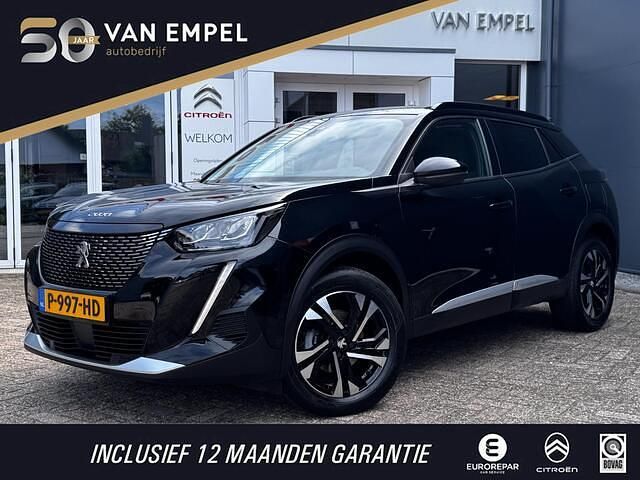 Zwart Gebruikt 2022 Peugeot 2008 Allure SUV | € 20.950 (Eerlijke prijs) - Afbeelding 1/4