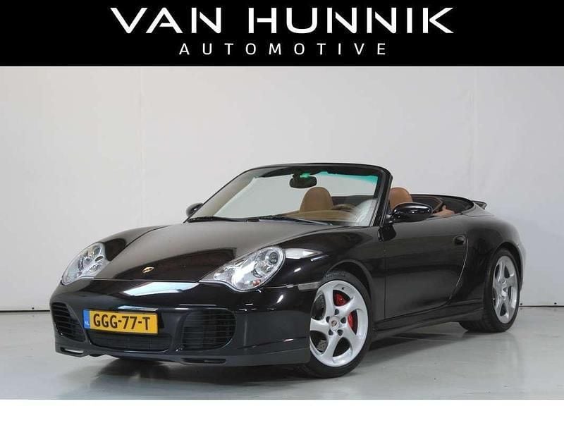 Zwart, metallic lak Gebruikt 2004 Porsche 996 Cabriolet | € 64.950 - Afbeelding 1/4