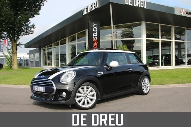 Zwart Gebruikt 2014 Mini Cooper Chili Hatchback | € 10.495 (Super prijs) - Afbeelding 1/4