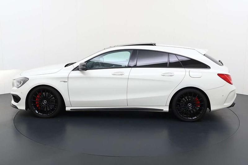 Occasion Mercedes CLA45 AMG Shooting Brake AMG 362 PK (266 kW) 2015 Wit Stationwagen