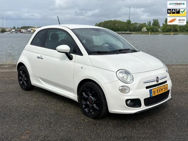 Wit Gebruikt 2014 Fiat 500S Sport Hatchback | € 5.844 (Eerlijke prijs) - Afbeelding 1/4