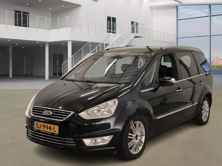 Zwart Occasion 2012 Ford Galaxy Titanium MPV | € 4.950 (Goede deal) - Afbeelding 1/4