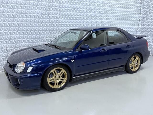 Occasion Subaru Impreza 218 PK (160 kW) 2002 Blauw (metallic) Sedan