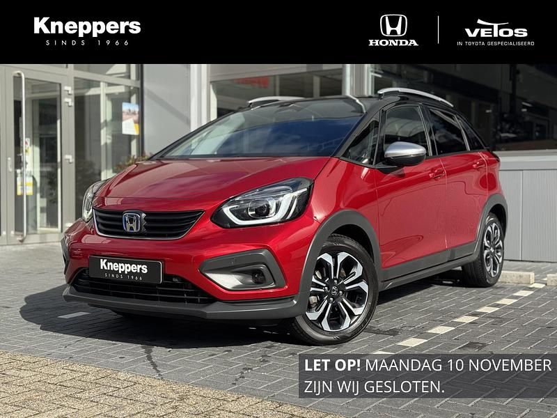 Rood Gebruikt 2021 Honda Jazz Hatchback | € 24.950 (Duur) - Afbeelding 1/4