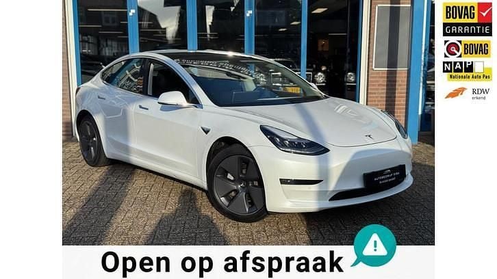 Occasion Tesla Model 3 Long Range RWD 235 kW (320 PK) 2019 Wit (metallic) Sedan