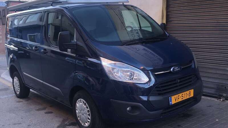 Blauw Gebruikt 2013 Ford Transit Custom Van | € 10.900 (Duur) - Afbeelding 1/4