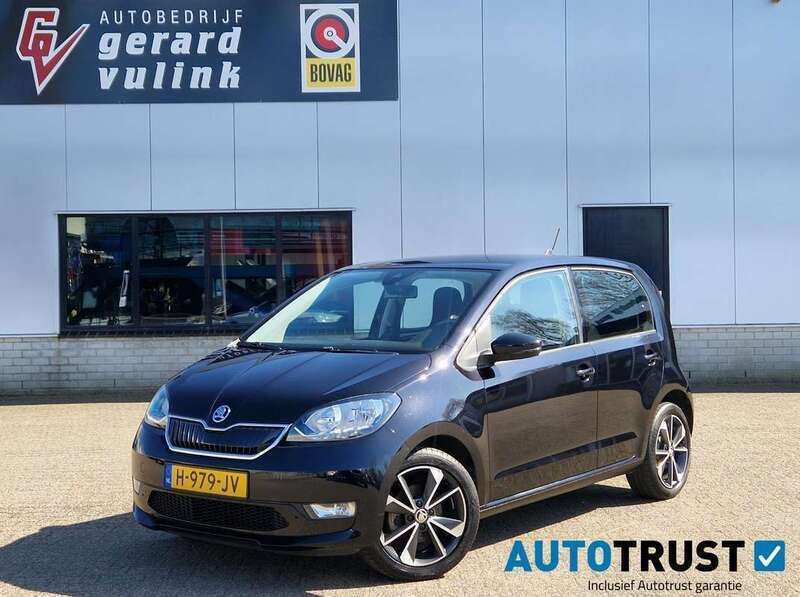 Zwart Gebruikt 2020 Skoda Citigo-e IV Style Hatchback | € 11.240 (Eerlijke prijs) - Afbeelding 1/4