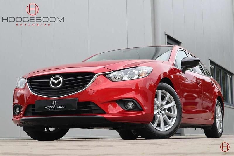 Rood Gebruikt 2014 Mazda 6 Stationwagen | € 18.900 - Afbeelding 1/4
