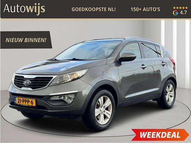 Grijs Gebruikt 2011 Kia Sportage Plus SUV | € 7.749 (Goede deal) - Afbeelding 1/4