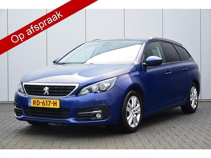 Occasion Peugeot 308 SW 120 PK (88 kW) 2017 Blauw Stationwagen