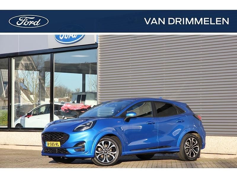 Blauw (metallic) Occasion 2021 Ford Puma ST-Line X SUV | € 18.995 (Eerlijke prijs) - Afbeelding 1/4
