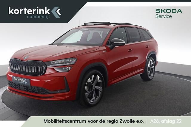 Rood Occasion 2025 Skoda Kodiaq Business Line SUV | € 59.950 - Afbeelding 1/4