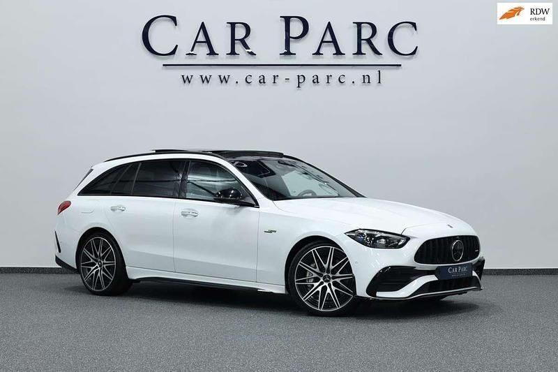 Wit Gebruikt 2022 Mercedes C43 AMG AMG Sedan | € 67.495 (Eerlijke prijs) - Afbeelding 1/4
