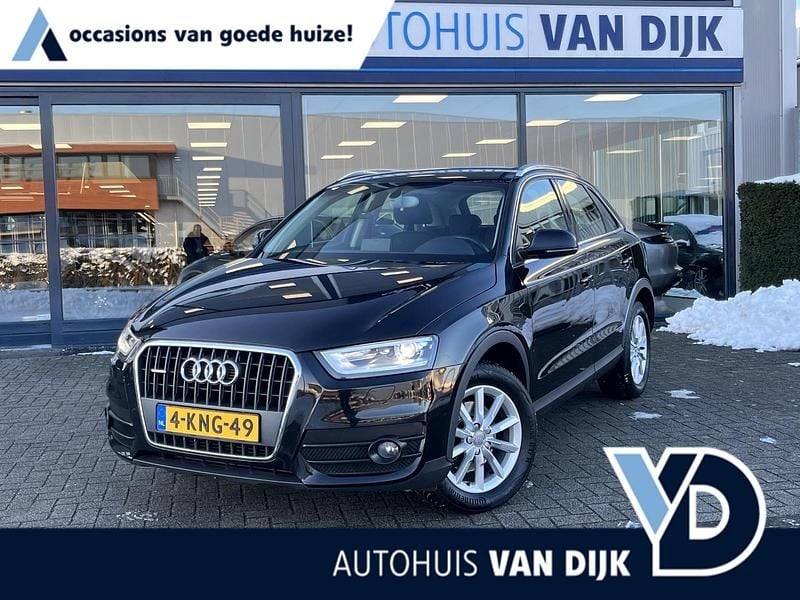 Zwart Occasion 2013 Audi Q3 Proline SUV | € 14.945 (Eerlijke prijs) - Afbeelding 1/4
