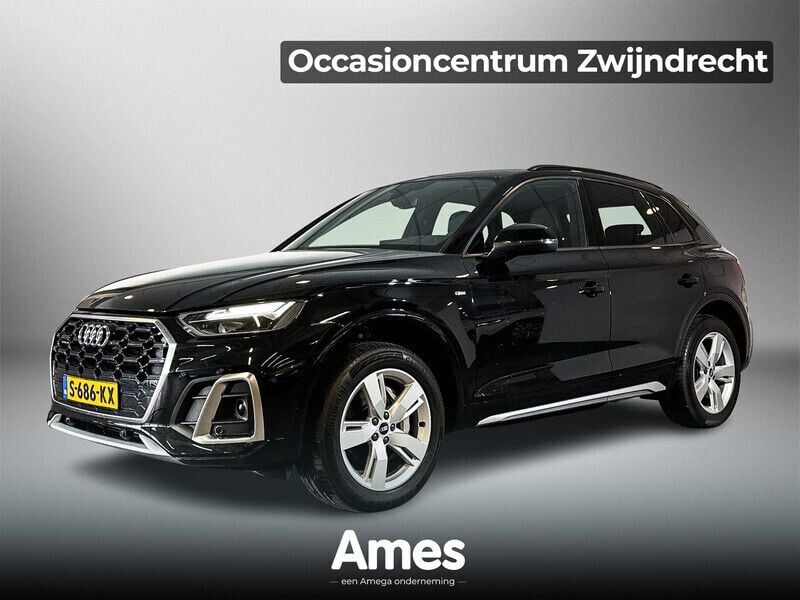 Zwart Gebruikt 2022 Audi Q5 S-Line SUV | € 59.995 - Afbeelding 1/3