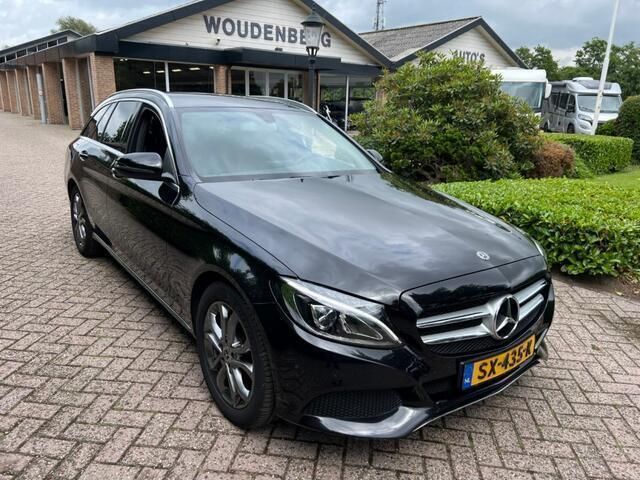 Zwart Gebruikt 2018 Mercedes C180 Avantgarde Stationwagen | € 20.450 (Eerlijke prijs) - Afbeelding 1/4