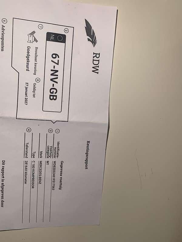 Occasion 2004 Mercedes C180 Elegance Stationwagen | € 1.600 (Goede deal) - Afbeelding 1/4