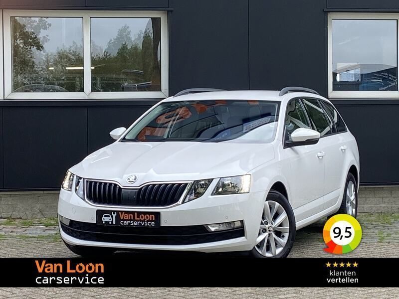 Wit Gebruikt 2019 Skoda Octavia Stationwagen | € 16.740 (Eerlijke prijs) - Afbeelding 1/3