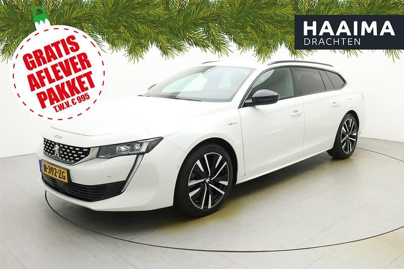 Wit Gebruikt 2020 Peugeot 508 GT Stationwagen | € 24.945 (Eerlijke prijs) - Afbeelding 1/4
