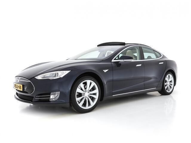 Occasion Tesla Model S 278 kW (378 PK) 2014 Blauw metallic Hatchback