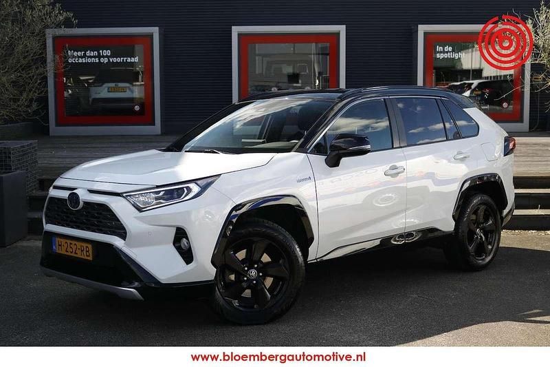 Wit Gebruikt 2020 Toyota RAV4 Hybrid SUV | € 25.950 (Eerlijke prijs) - Afbeelding 1/4