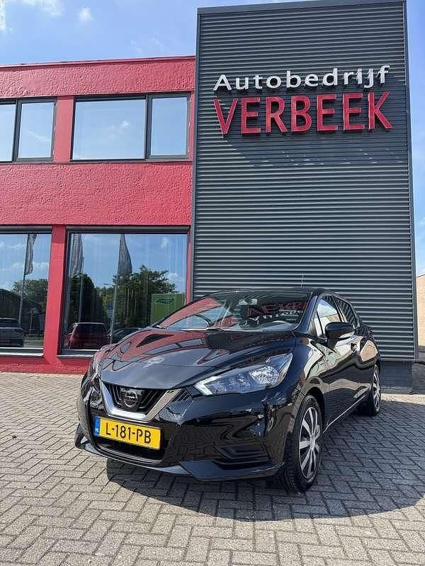 Zwart Gebruikt 2021 Nissan Micra Hatchback | € 12.950 (Eerlijke prijs) - Afbeelding 1/4
