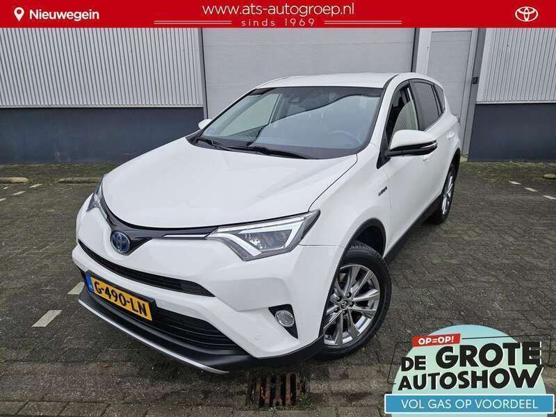 Wit Gebruikt 2018 Toyota RAV4 Hybrid Style SUV | € 24.999 (Eerlijke prijs) - Afbeelding 1/4