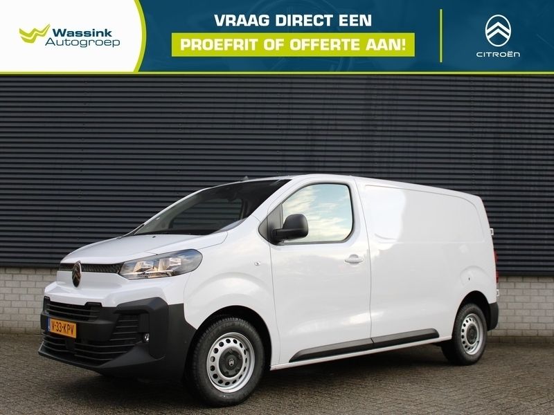 Wit Nieuw 2024 Citroën Jumpy Comfort MPV | € 31.899 (Iets duurder) - Afbeelding 1/4