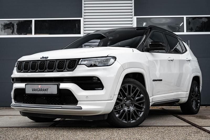 Wit Gebruikt 2022 Jeep Compass SUV | € 25.999 (Goede deal) - Afbeelding 1/4